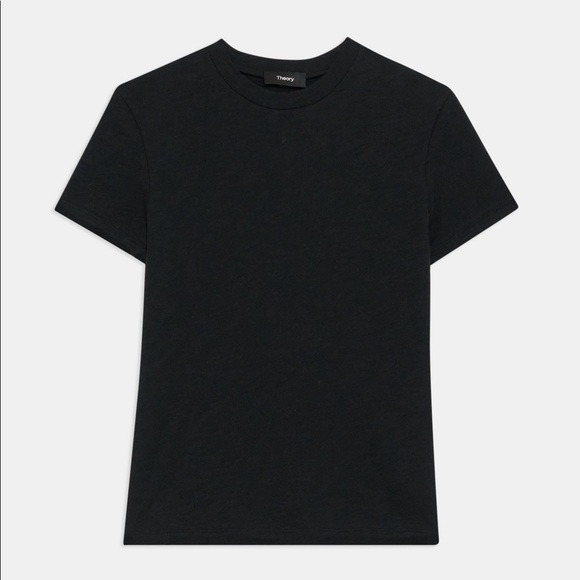 Theory Tiny Tee 2 Black XS - Picture 7 of 9